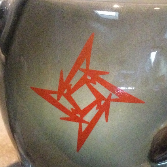 RARE Metallica PusHead Rebel ceramic skull mug - Picture 6 of 9